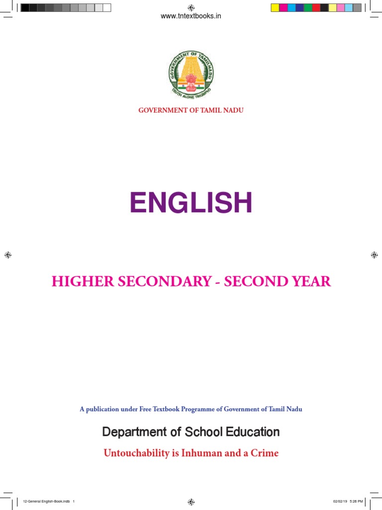 Std12 General English Wwwtntextbooksinpdf - 
