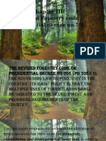 Revised Forestry Code (Presidential Decree No.705)