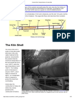 Cement Kilns - Design Features of Rotary Kilns