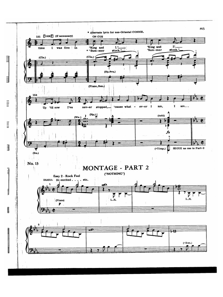 A Chorus Line Nothing PDF PDF