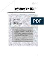 Vectores en R3: definición, propiedades y operaciones