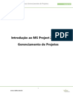 Introdução Ao Ms Project 2016 PDF