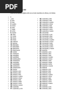 Números del 400 al 500 en Letras | PDF