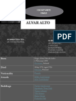Alvar Alto: I Do Not Write I Build