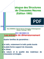 Le Catalogue Des Structures Types de Chaussées Neuves (Edition 1995) PDF