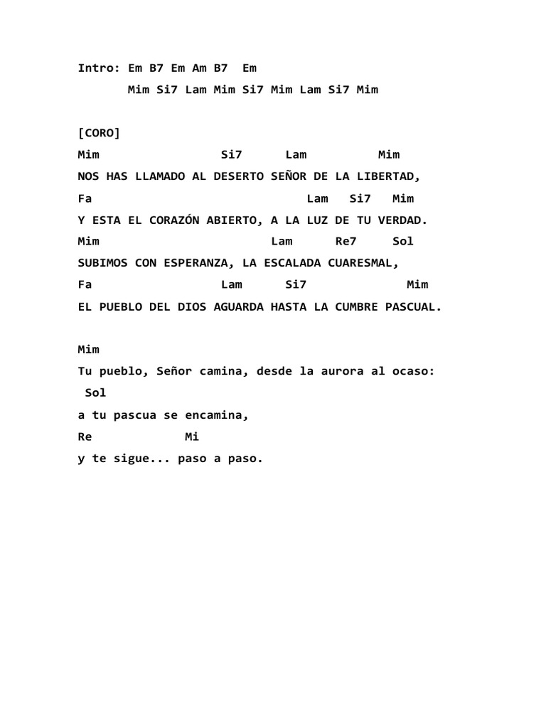 Nos Has Llamado Al Desierto PDF