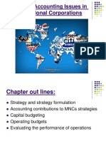 Strategic Accounting and Capital Budgeting for Multinational Corporations
