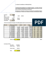 Amortizacion Prestamo de Banco