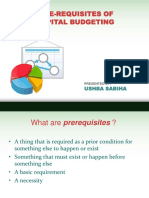 Capital Budgeting Overview