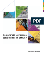 Diagnostico de Accesibilidad de Los Sistemas BRT en México-2016 PDF