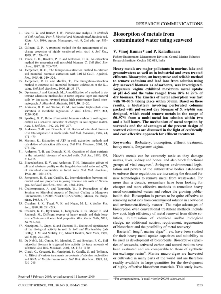Current Science | PDF | Chemistry | Physical Sciences