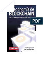 Lopez Lerida Joaquin Y Mora Perez Jose Juan - La Economia de Blockchain