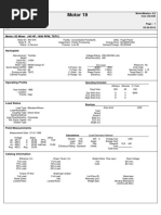 Motor 19: Motor: #2 Mixer (40 HP, 1800 RPM, TEFC)