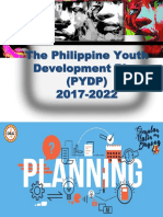 The Philippine Youth Development Plan (PYDP) 2017-2022