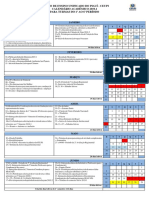 Calendário 2019.1 - 1º Ao 6º Período Com Eventos