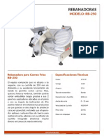 147 Ficha Tecnica Rebanadora para Carnes Frias PDF