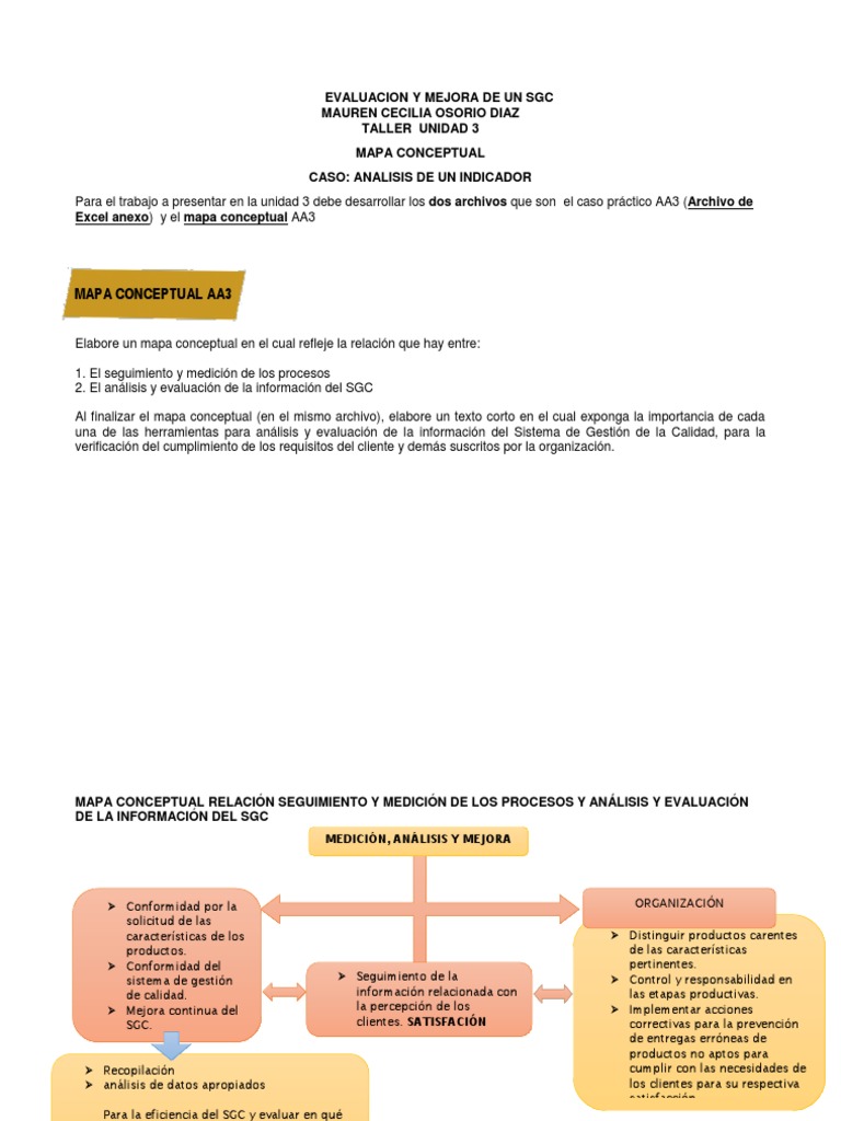 Evaluación y Mejora del SGC | PDF | Gestión de la calidad | Calidad ...