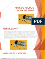 Inversor DC/AC de 300W para energía off-grid