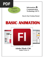 Animation (Adobe Flash) - Level 1 PDF