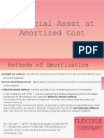 Financial Asset at Amortized Cost