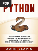 Beginner Guide To Python Programming PDF