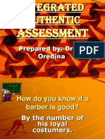 Assessment: Prepared By: Dr. N. Oredina