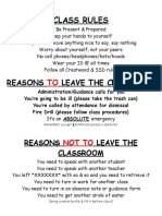 Class Rules 2018-19