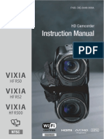 Canon HFR500 User Manual PDF