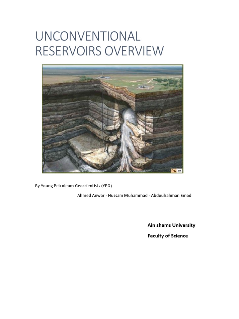Unconventional Reservoirs (2) Oil Shale Petroleum Reservoir