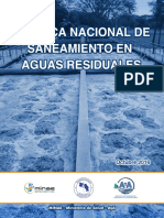 Política Nacional de Saneamiento en Aguas Residuales 2016-2045