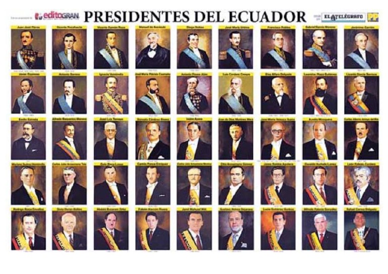Presidentes Del Ecuador PDF