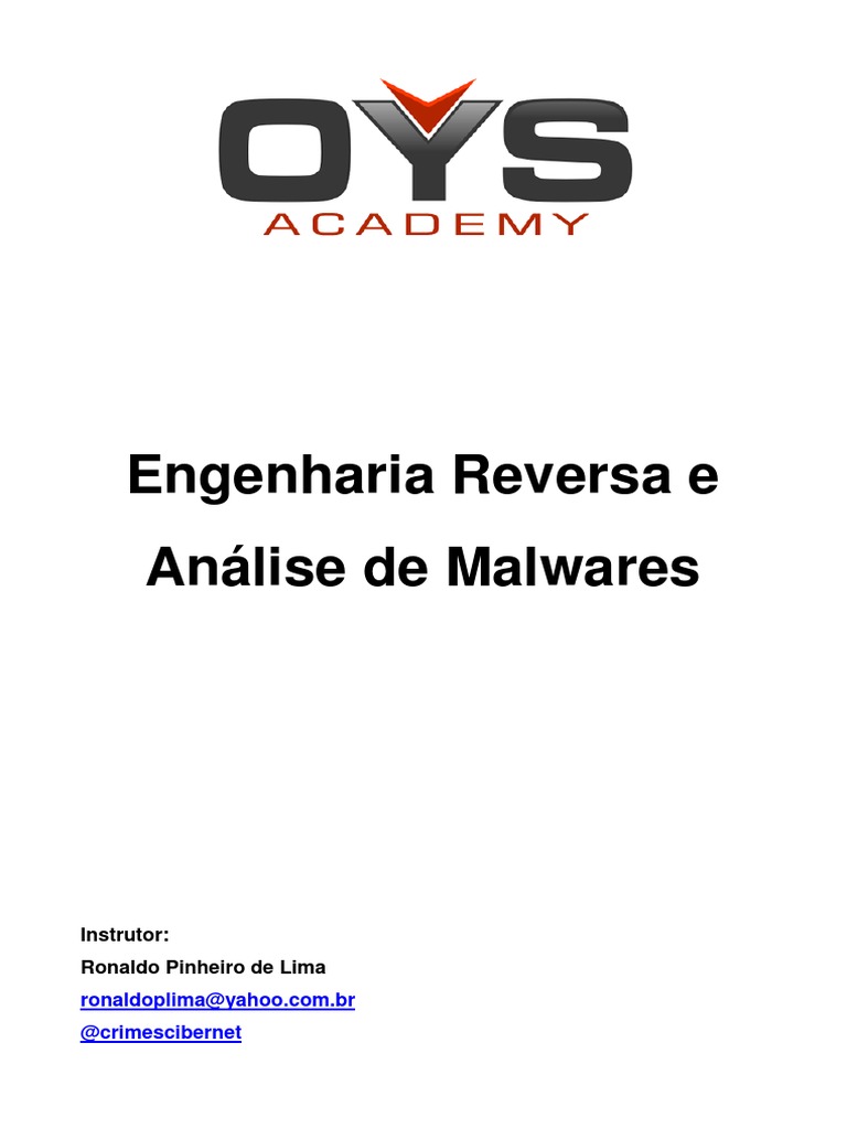 Curso de Análise de Malwares | PDF | Malware | Vírus de computador