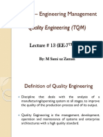 Engineering Management - Lecture # 13
