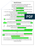 Maa PET Process
