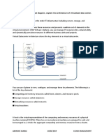 Q1. With The Help of A Neat Diagram, Explain The Architecture of Virtualized Data Center