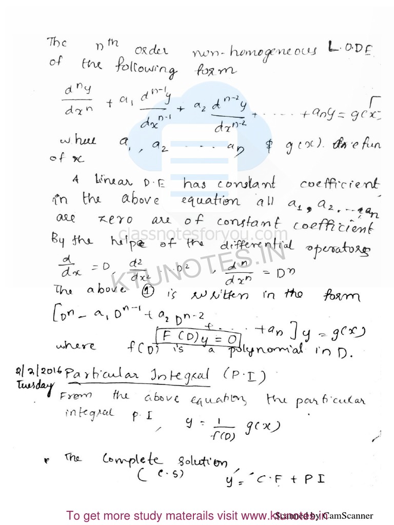 Study Materials from KTUNOTES.IN | PDF | Teaching Mathematics | Nature