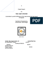 Report On Chat Server PDF