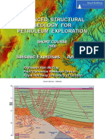 Advanced Structural Geology For Petroleum Exploration: Short Course 2008