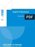 English Professional Overview