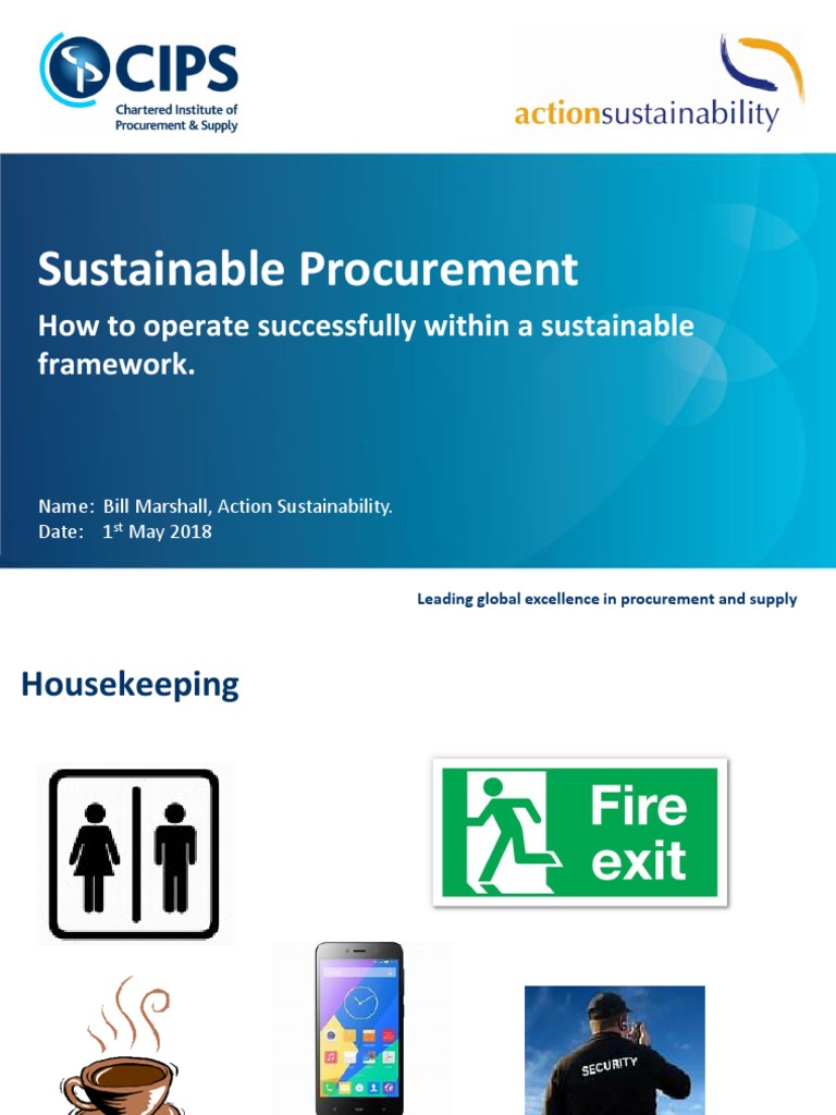 ISO 20400 guide to sustainable procurement | PDF | Procurement ...