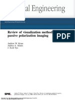 Review of Visualization Methods For Passive Polarization Imaging