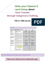 Heat 14b Intro To The Criterion D Essay On Clothing