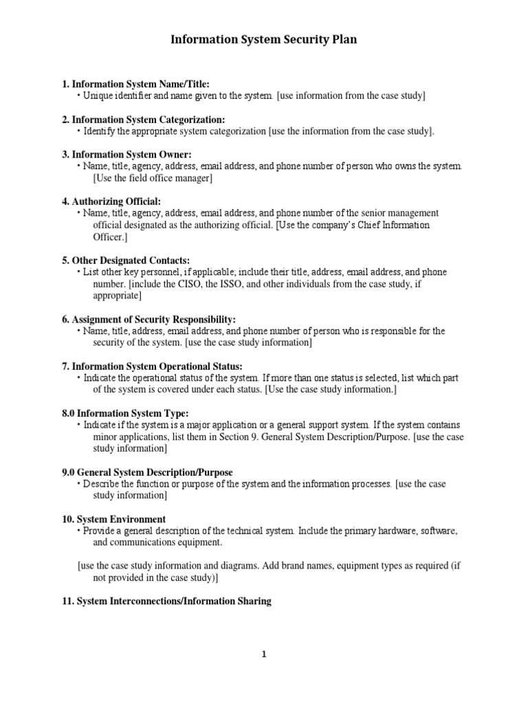 20190224183149project 3 Information System Security Plan Template v2