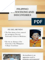 Filipino Inventions and Discoveries