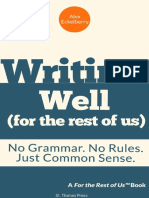 Writing Well PDF