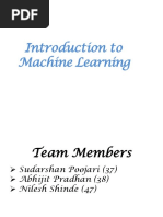 Machine Learning Fundamentals