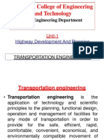 01-Transportation Engg - Prof. Aamir