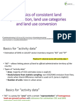 D1.1 Basics of Consistent Land Representation, Land Use Categories and Land Use Conversion
