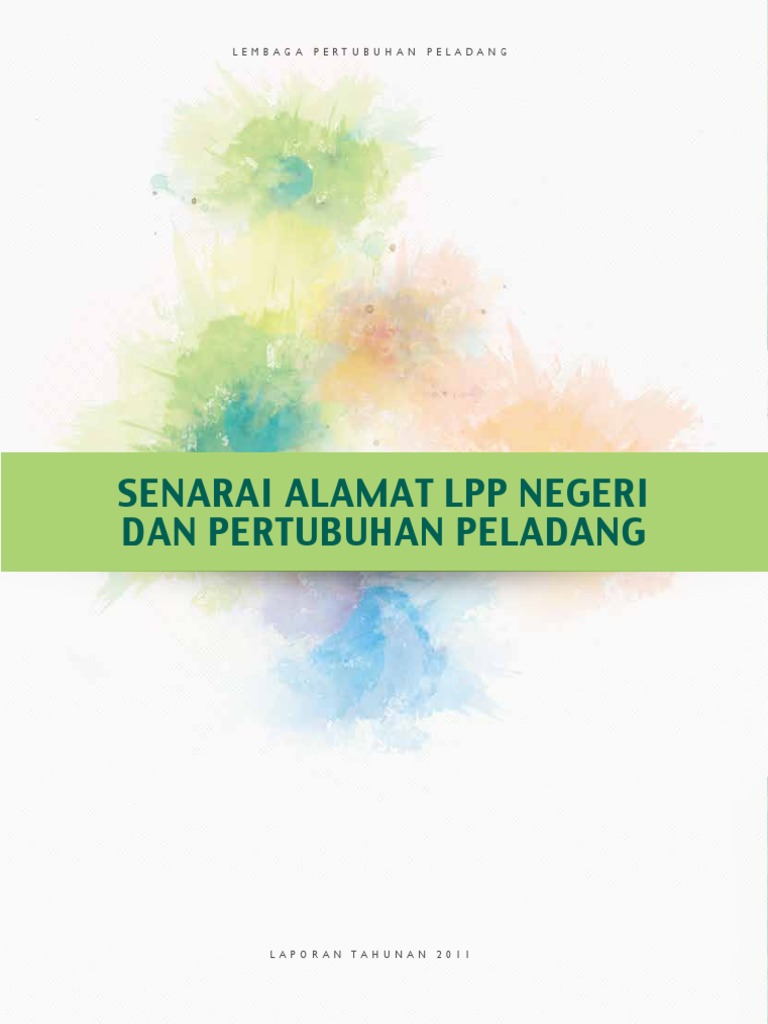 Senarai Alamat Lpp Negeri Dan Pertubuhan Peladang Pdf