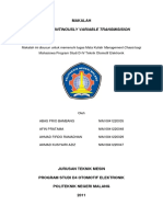 Makalah System Continously Variable Tran